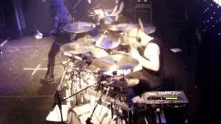 Martin 'Marthus' Skaroupka - A Dream of Wolves + Summer Dying Fast (Cradle Of Filth drum cam 2013)