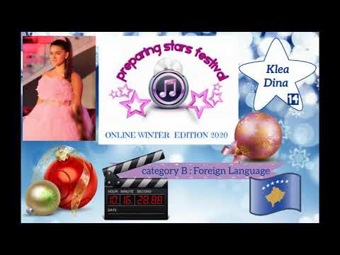 KLEA  DINA - Category B, 14 years ( Song in Foreign Language )