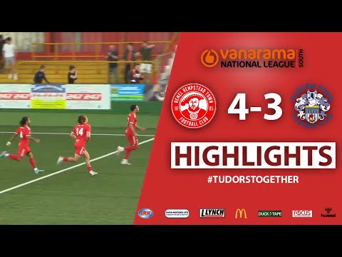 MATCH HIGHLIGHTS : Hemel 4-3 Tonbridge
