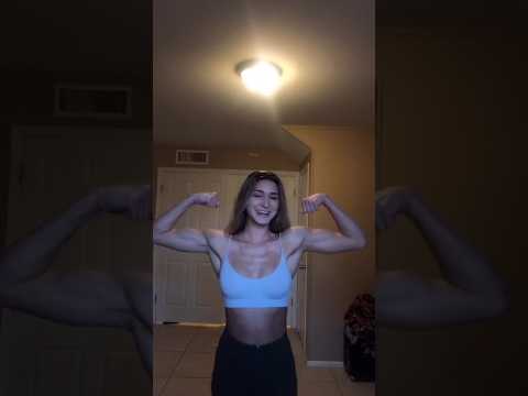 female biceps 💪 | fitness girl workout status | #gymgirl #biceps #workout #bodybuilding #shorts
