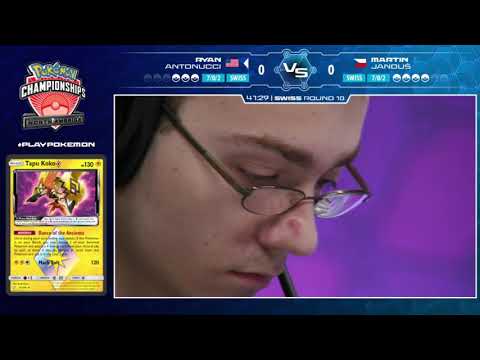 Swiss R10a Ryan Antonucci Vs Martin Janous 2019 Pokémon North American International Championships