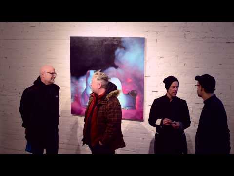 Megan Macdonald and Michael Caines Opening @ Galerie Youn