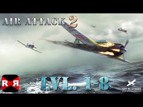AirAttack 2 Lvl. 1-8 (By Art In Games) - iOS / Android - Gameplay Video - YouTube