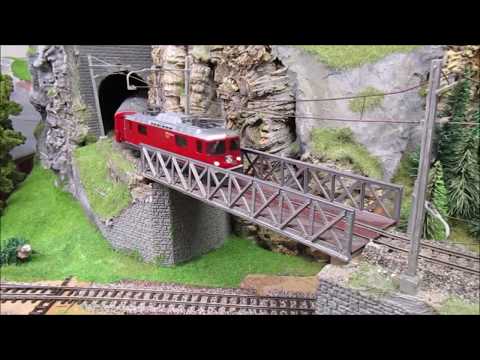 Rhätische Bahn H0m Führerstandsmitfahrt