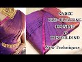 Saree Pre Pleating Box Folding New Techniques For Beginners Trending Saree Beauty Video