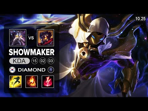 Showmaker Kassadin Mid vs Viktor - KR Diamond Patch 10.25