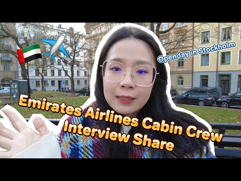 Reflection on an Unexpected Emirates Airlines Cabin Crew Interview | Emirates Open Day in Stockholm