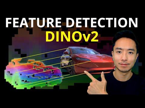 DinoV2 AI Feature Detection and Feature Matching from Meta AI