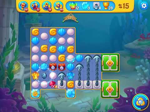 Fishdom level 8088 no boosters フィッシュダム ノーマル [Friend's]