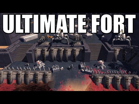 Building the ULTIMATE Clone SUPER FORTRESS! - Men of War: Star Wars Mod Battle Simulator