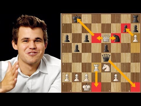 Smooth Game by Carlsen against Rustam Kasimdzhanov | World Rapid Championship | Round 5