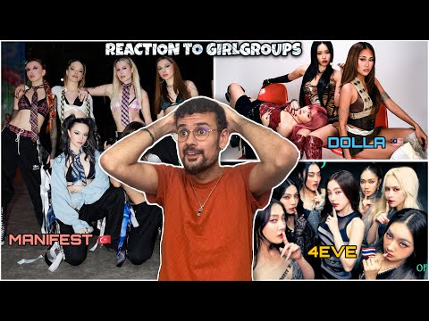 First Time Reaction to Girlgroups: 🇲🇾Dolla "Mwa!", 🇹🇷Manifest "Snap" & 🇹🇭4EVE "Keep A Secret"