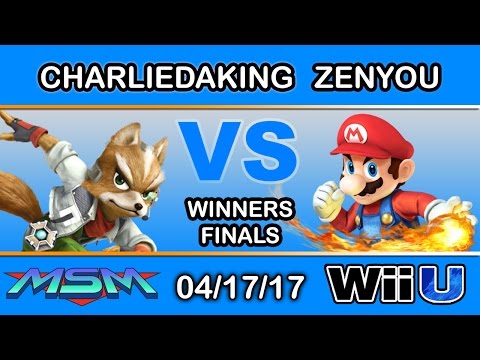 MSM 94 - LH | Charliedaking (Fox) Vs. eM | Zenyou (Mario) Winners Finals - Smash Wii U