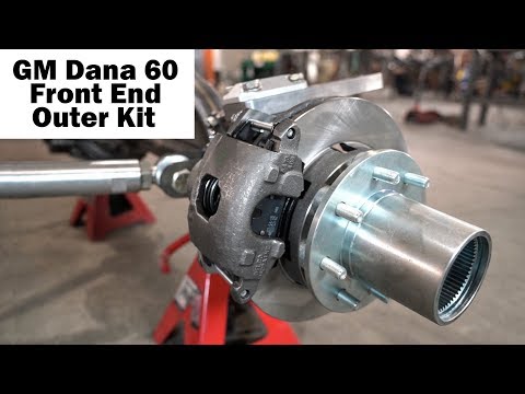 GM Dana 60 Front End Outer Kit - Wide Open Design