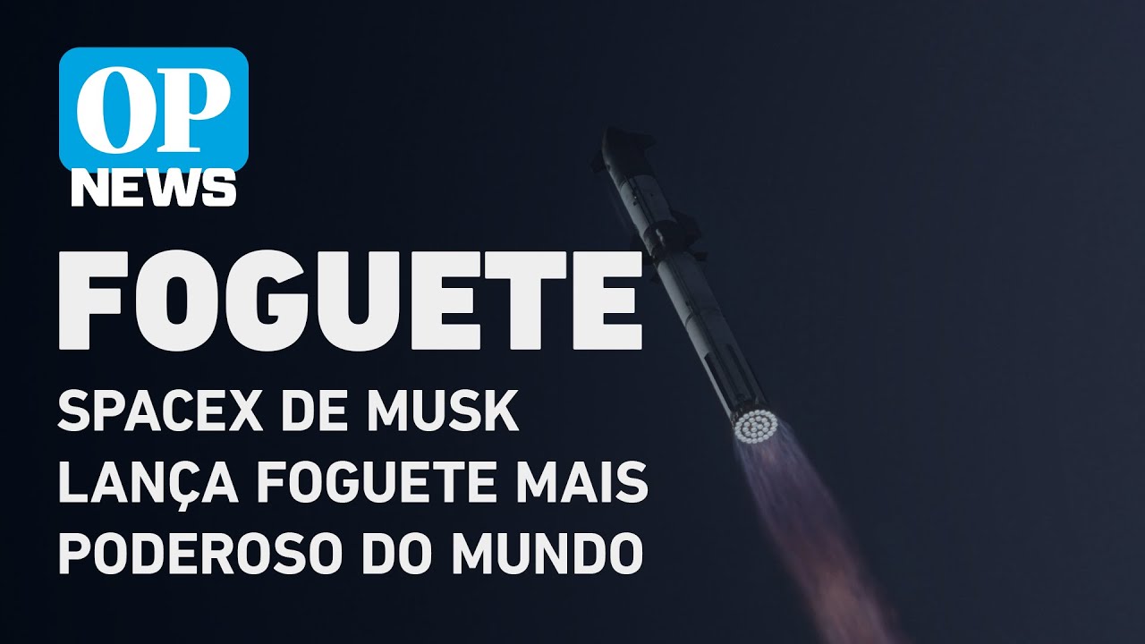 Spacex de Elon Musk lança foguete mais poderoso do mundo | O POVO NEWS