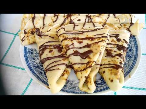 Bakina kuhinja - palačinke sa eurokremom