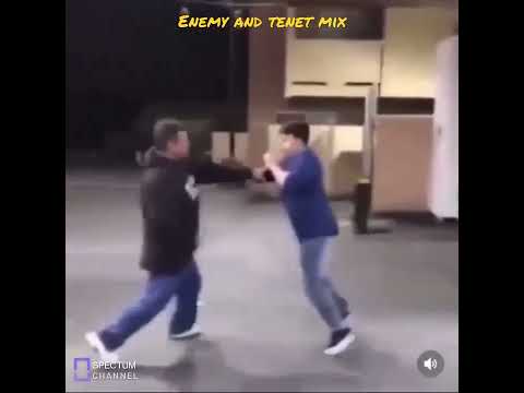 Fighting in tenet mode #tenet #enemy #streetfight #Reverse mode #imaginedragons