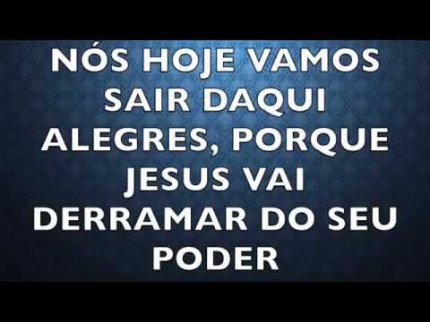 O Culto Hoje Vai Ser Maravilhoso video