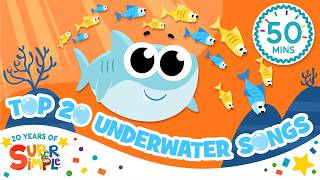 Download lagu Top 20 Underwater Songs 🌊 | Super Simple’s 20th Anniversary! | Splash Around! mp3