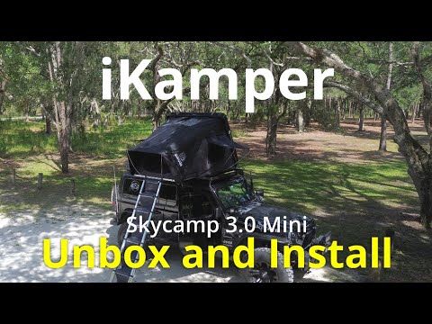 iKamper Unbox and Install, Skycamp 3.0 Mini, What You Can Expect When You're New Tent Arrives