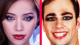 The Try Guys Try Makeup Tutorials