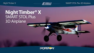 E-flite Night Timber X 1.2m SAFE Select BNF Basic