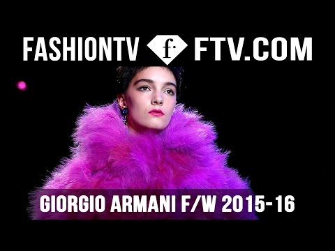 Giorgio Armani Haute Couture FallWinter 2015 16 | FTV.com