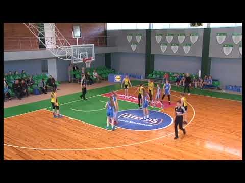 2018 LIDL_MKL U14 Merginų finalas: Šiaulių KA "Saulė" -V.Knašiaus KM