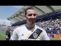 POST GAME: Zlatan Ibrahimovic speaks following his brace in LA Galaxy debut