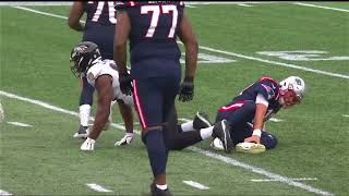 NE、マック・ジョーンズが足首負傷(2022年Week03 BAL vs NE)