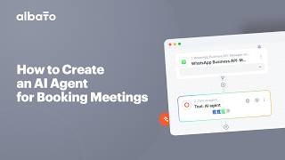 How to Create an AI Agent for Booking Meetings in Albato
