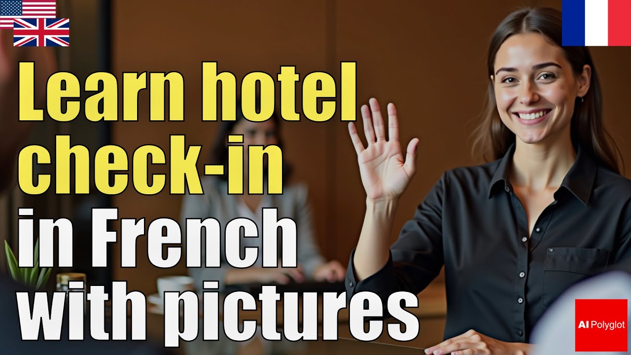 Learn hotel check-in in French with pictures | Natural Listening | Must-Know episode artwork