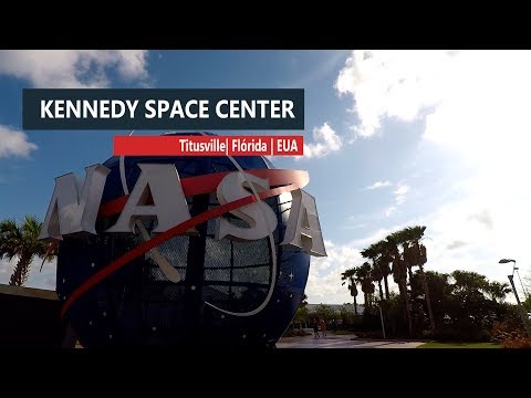 Explorando o espaço no KSC, na Florida