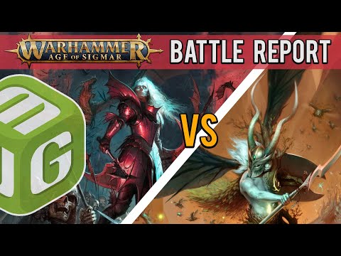 Soulblight Gravelords vs Sylvaneth Age of Sigmar 3rd Edition Battle Report Ep 126