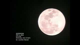 preview picture of video 'Supermoon 2012.mpg'