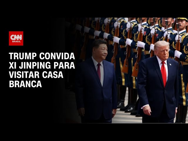 Trump convida Xi Jinping para visitar os Estados Unidos em setembro | LIVE CNN