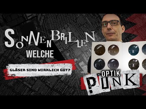 Which sunglasses are recommended? (Optician explains)