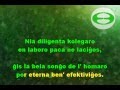 LA ESPERO - Esperanto Poem as Sing-along ...