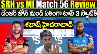 MI vs SRH Review | IPL 2020 56th Match | Highlights | SRH in Playoffs |Eagle Media Works