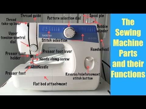 Sewing Machine Parts and their Functions