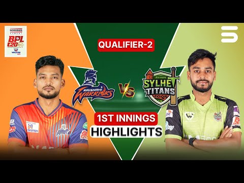1st Innings Highlights | Sylhet vs Rajshahi | Match 33 | Qualifier 2 | BPL 2026 | M3Z1K