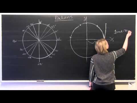 Trigonometry: Intro to Radians