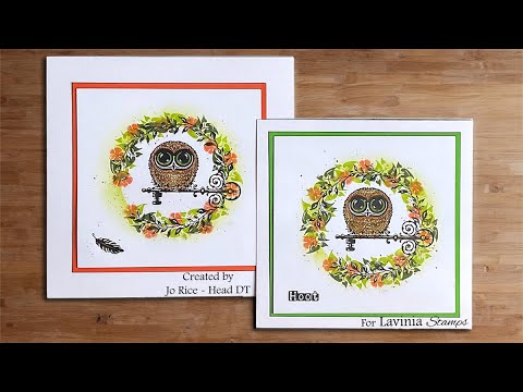 Bijou Amongst the Vines by Jo Rice - A Lavinia Stamps Tutorial