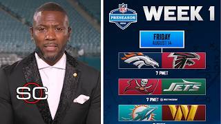 ESPN BOLD predictions for preseason Week 1: Broncos vs Falcons, Bucs vs Jets, Dolphins vs Commanders