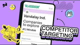 Glassdoor Product Features: Competitor Targeting