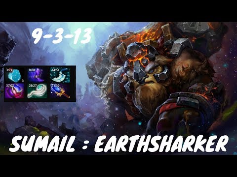 [Sumail] Earthshaker Mid Lane Game Play | Dota 2 Prime