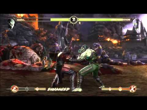 MK9: Ermac Matches VS Noobec_ (Reptile)! Mortal Kombat 9 PSN Online Casuals! MK Battles 2015!