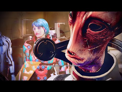 Mass Effect 2 Legendary Edition 83: Mordin, Old Blood. Krogan Scout & Maelon's data