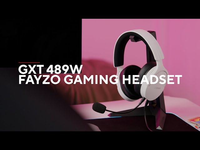 Video Teaser für Fayzo Gaming Headset for PC, PlayStation, Xbox, Switch and more.. in WHITE!
