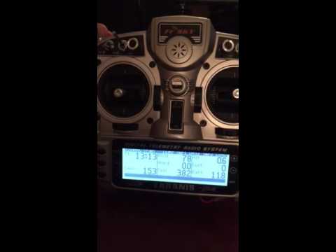 Taranis X9D setup for falconry QCopter.